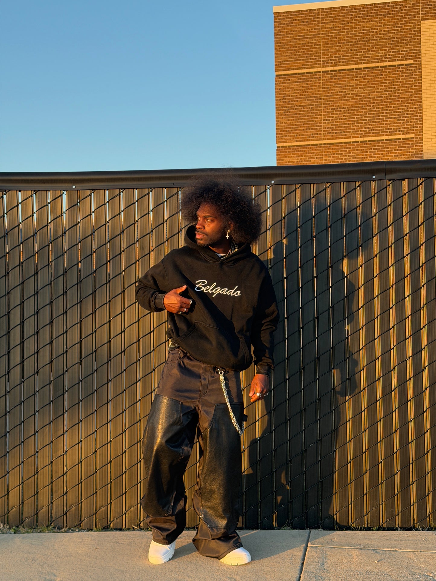 BELGADO CLASSIC SCRIPT HOODIE